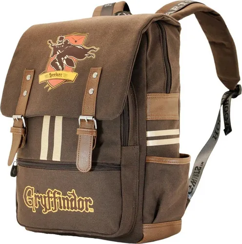 Karactermania Harry Potter Rucksacksucher 40 Cm - Gryffindor Rucksack - Rucksack für Fans von Harry Potter, aus strapazierfähigem Material, mit durchdachtem Innenleben und speziellen Fächern für Laptop und Utensilien. Ideal für Schule, Arbeit und Abenteuer.