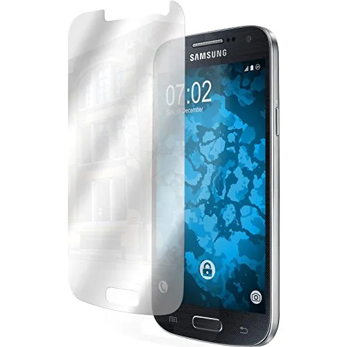 PhoneNatic 4er-Pack Displayschutzfolien verspiegelt kompatibel mit Samsung Galaxy S4 Mini