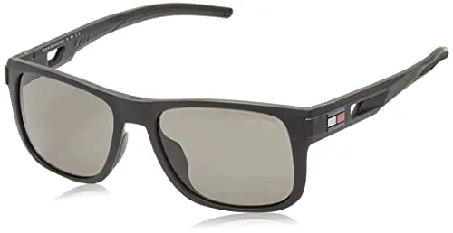 Tommy Hilfiger Th 1913/s 003/M9 MATT BLACK Sunglasses Men's Propionate, Standard, 55