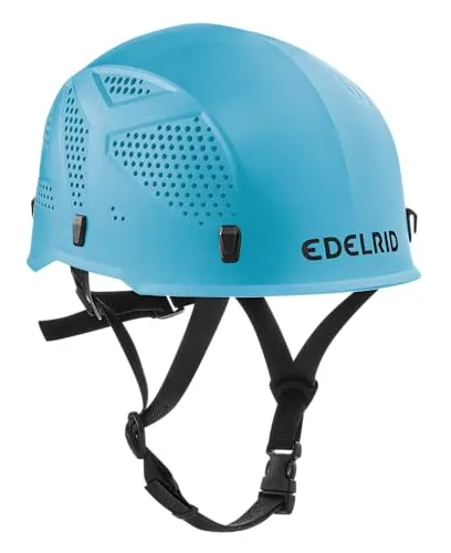 Edelrid Ultralight III Kletterhelm icemint uni - Kletterhelm für Unisex, extrem leicht und robust mit hervorragenden Dämpfungseigenschaften, ideal für Kletterer und Bergsteiger.