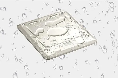 ELBE Inno-Bodeneinbausteckdose mit USB-Anschluss - Wasser- und staubdichte Außensteckdose mit 1 Stecker und 1 USB-Anschluss, ideal für Besprechungsräume und Außenbereiche, bietet sicheren Zugang zu Strom und schützt vor Witterungseinflüssen.