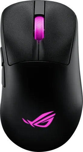 ASUS ROG Keris II Origin Wireless RGB Gaming-Maus - Ergonomische Gaming-Maus mit 65g Gewicht und 42.000 DPI für ultimative Präzision. Individuell anpassbare RGB-Beleuchtung und langlebige ROG Micro Switches für intensives Gaming.