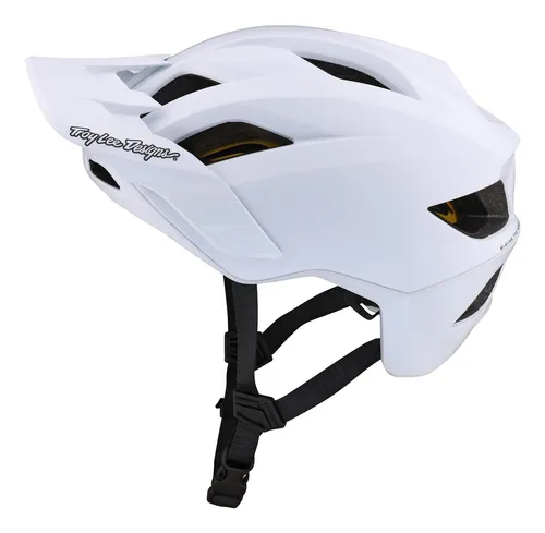 Troy Lee Designs Flowline MIPS Helm, Orbit, white, youth | 48-53cm - Fahrradhelme mit MIPS-Technologie für optimalen Schutz bei Stößen. Der Flowline bietet herausragenden Komfort und eine Fünf-Sterne-Sicherheitsbewertung für sicheres Fahren.