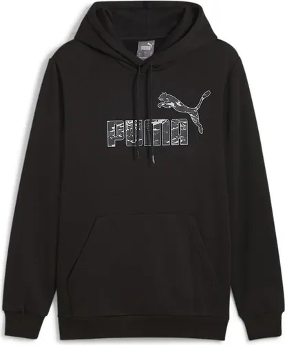 PUMA Herren ESS+ Camo Hoodie FL Sweatshirt - Herren-Sweatshirt mit hochwertigem Material, bietet zusätzlichen Komfort und Langlebigkeit für den perfekten Look und Tragegefühl.
