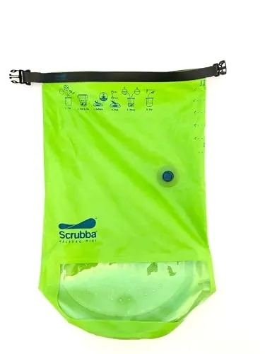 Scrubba Unisex – Erwachsene 710302 Reisewaschmaschine, Mini von Scrubba