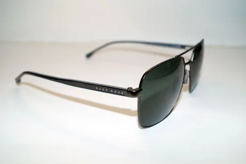 HUGO BOSS BLACK Sonnenbrille BOSS 1045 SVK QT - Sportbrille mit 100% UVA & UVB Schutz, elegantes schwarzes Design, ideal für modebewusste Unisex-Nutzer.
