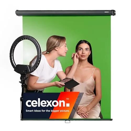 celexon Greenscreen Rollo-Leinwand 110