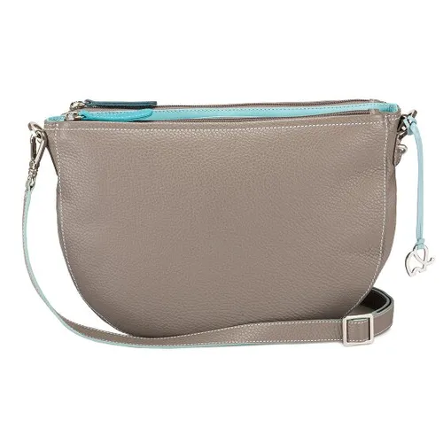 Mywalit Schultertasche Leder 29 cm grau TAS067369 - Elegante Mywalit Schultertasche aus feinstem Leder mit drei Hauptfächern und praktischen Innentaschen. Der Blitzverschluss ermöglicht schnellen Zugriff auf Ihre Essentials. Ideal für den täglichen Gebrauch und ein stilvolles Upgrade für Ihre Garderobe.