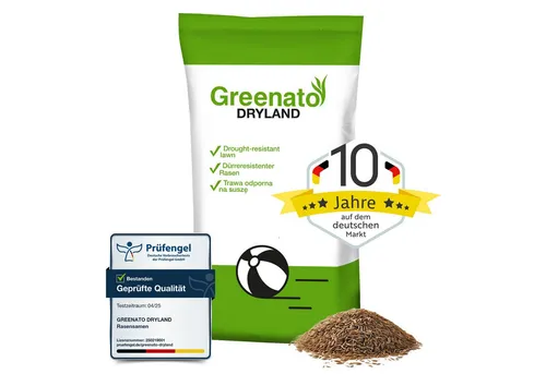 Greenato Rasensamen Dryland in grün von Greenato
