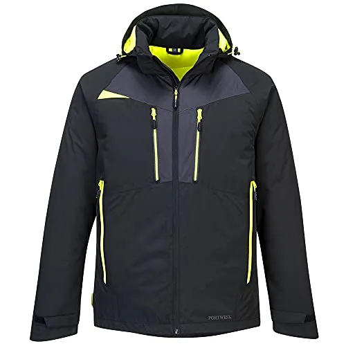 Produktbild Portwest DX4 Winterjacke XL, schwarz, wasserdicht