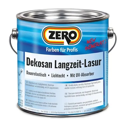 Zero Dekosan Langzeitlasur AF Ebenholz 2,5l
