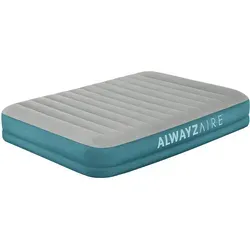 Bestway Luftbett Alwayzaire 69078 - Integrierte Pumpe & Kissen - Luftbett mit integrierter elektrischer Pumpe, Dualpumpensystem und USB-Anschluss. Ideal für Gäste im Schlafzimmer, komfortabel und praktisch.