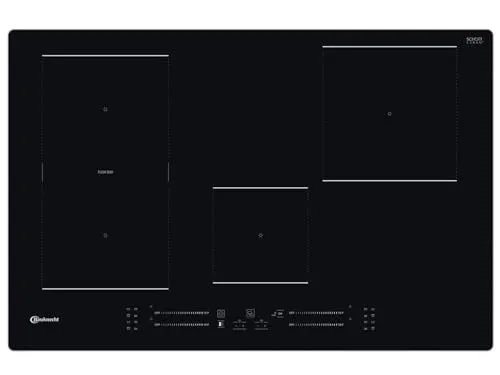 BS2677CAL autarkes 80cm Induktions Kochfeld - 4 Kochzonen, 7.2 kW Leistung für effizientes Kochen mit Booster-Funktion