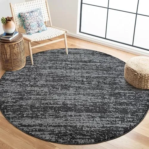 SANAT Oslo Teppich für das Wohnzimmer in schwarz von Sanat