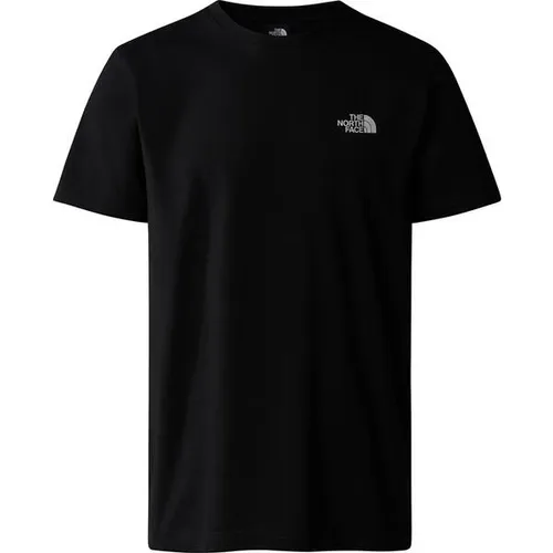 THE NORTH FACE Herren Shirt M S/S SIMPLE DOME TEE - T-Shirts aus atmungsaktivem Baumwollmischgewebe, ideal für warme Tage und Outdoor-Aktivitäten.