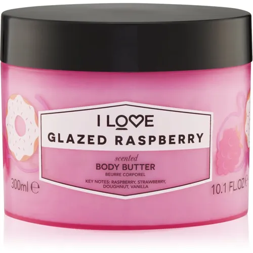 I Love Glazed Raspberry Körperbutter 330 ml