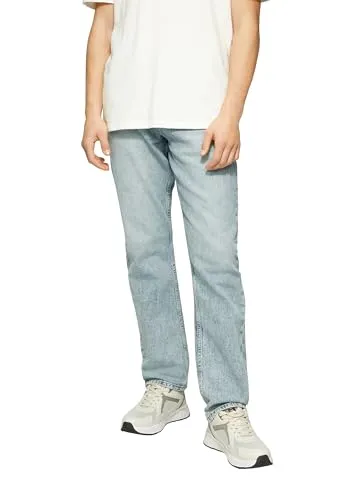 QS Jeans Pete - Hellblaue Regular Fit Jeans - Jeans in Regular Fit mit mittelhohem Bund, aus bequemem Baumwollstretch-Denim, ideal für lässige Looks und täglichen Tragekomfort.