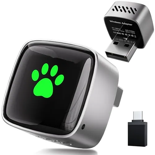 Wireless CarPlay Adapter für Apple 2026 Upgrade, Wired zu Wireless CarPlay, USB & Type-C Dual-Port, Plug & Play, Mini & Stabil, kompatibel mit iPhone iOS 10+/Android Auto, über 1K+ Automodelle ab 2016