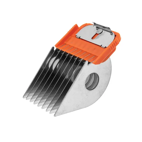 EDELSTAHL AUFSTECKKAMM 38 MM FÜR SNAPON SCHERKÖPFE