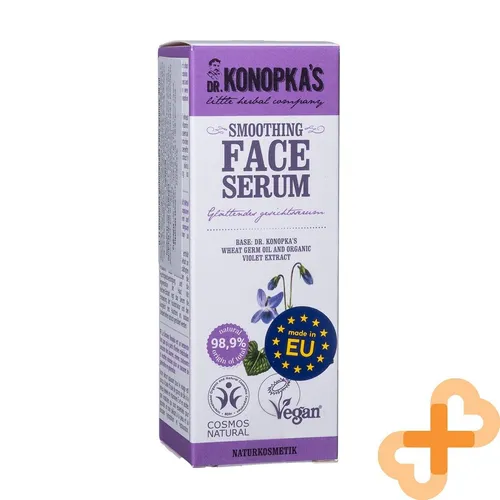 Dr.Konopka's Glättendes Gesichtsserum, 30 ml - Tagespflege für ein strahlend glattes Hautbild, mit natürlichen Inhaltsstoffen für eine intensive Feuchtigkeitsversorgung.