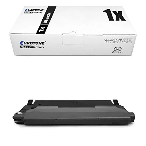 Eurotone Schwarz Toner kompatibel für HP Color Laser 150a 150nw MFP 178nw 178nwg 179fng 179fnw 179fwg ersetzt 117A W2070A K mit ca. 1.000 Seiten