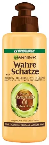 Garnier Wahre Schätze Intensiv Pflegende Leave-In Creme Pures Avocado-Öl & Shea Butter