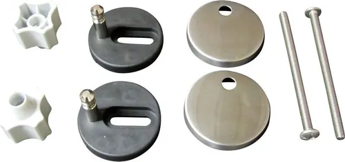 Schnellbefestigung für Absenkautomat WC Sitz Sanwood 922700 - WC-Sitze Ersatzteil mit 8mm Ansteckstift-Durchmesser, passend für Sanwood Modelle wie White, Marina und Goccia - einfache Montage für einen sicheren Halt.