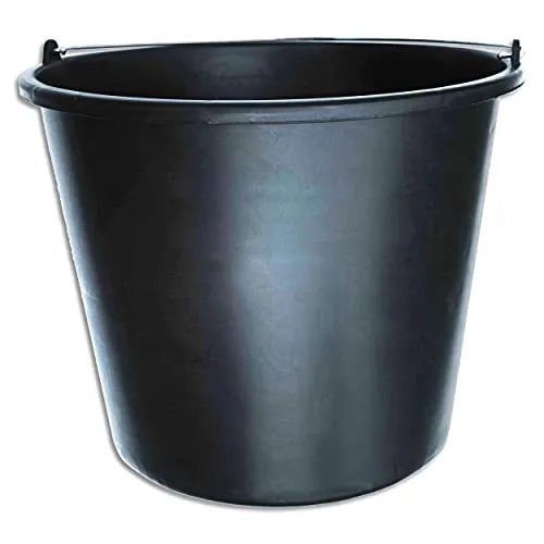 Stella Bucket Baueimer für die Baustelle - schwarz (20 Liter)