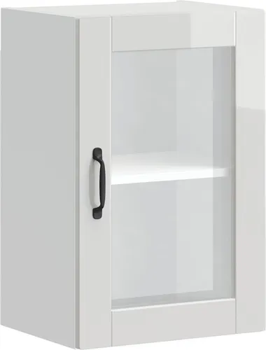 vidaXL Küchen-Hängeschrank Porto in Hochglanz-Weiß von vidaXL