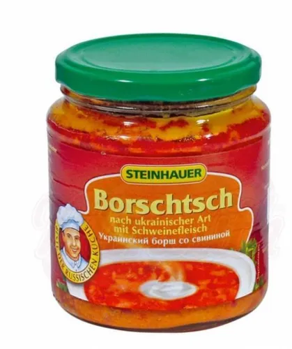 Bortschtsch mit Schweinefleisch  530g Украинский борщ со свининой