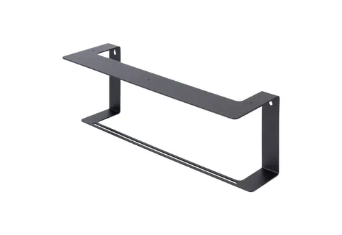 Alberts Regalträger Schwarz aus Metall, 18x15x50 cm für Wandregale - Robuste Regalträger aus solidem Stahl in elegantem Schwarz, ideal für die Gestaltung von Wohn- und Arbeitsräumen. Verleihen Sie Ihren Regalen einen modernen Look und profitieren Sie von vielseitigen Einsatzmöglichkeiten.