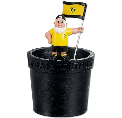 BVB Gartenzwerg Blumentopf – Offizielles Lizenzprodukt