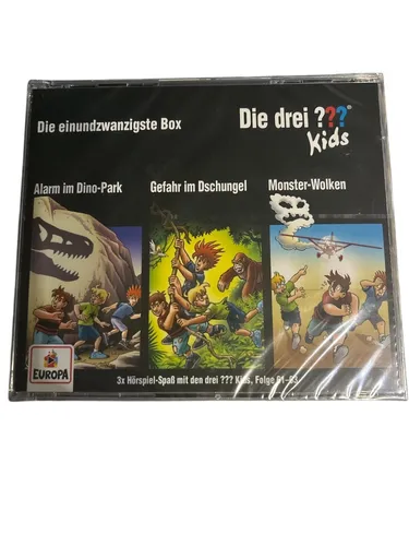 Die drei ??? Kids 3x CD Folge 61 62 63 Monster-Wolken Alarm im Dino-Park Neu
