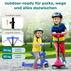 Roller Blau von SereneLife