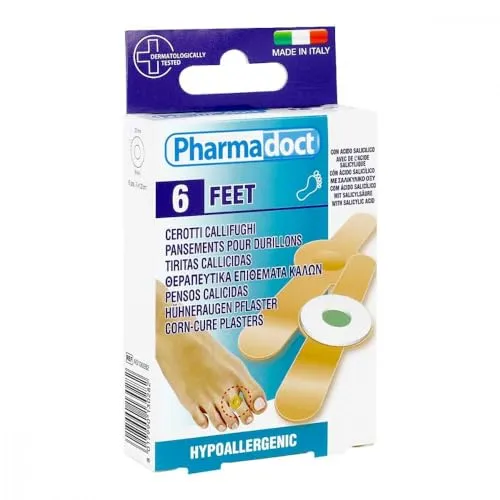 HÜHNERAUGENPFLASTER m.Salicylsäure 6 St