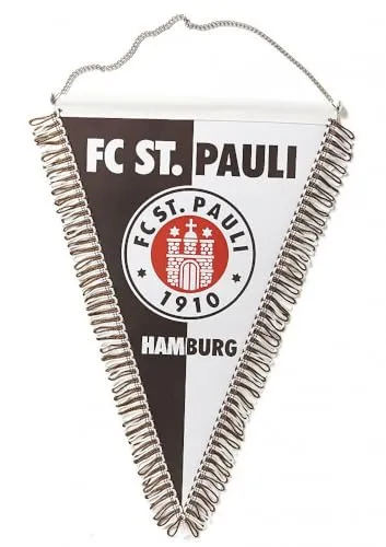 FC St. Pauli - Logo Liga - Wimpel 25 x 38cm