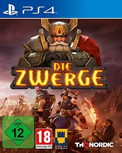 Die Zwerge - [PlayStation 4] - Spiele für PlayStation 4, erlebe das spannende Abenteuer in einer fantastischen Welt mit strategischen Kämpfen und fesselnder Story.