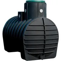 4rain Erdtank Mono 4.000 Liter mit Tankdom und Abdeckung - Bewässerungssystem mit monolithischer Bauweise, ideal für Regenwassernutzung. Begehbare Tankabdeckung mit Kindersicherung und vorbereitet für selbstreinigendes Supra-Filterssystem.