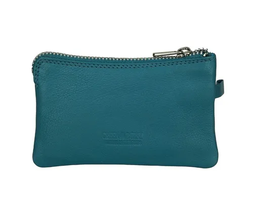 Greenburry Spongy Schlüsseletui Leder 11,5 cm - Schlüsselmäppchen für Damen, elegantes Lederdesign mit praktischem Reißverschluss für sicheren Schutz Ihrer Schlüssel.