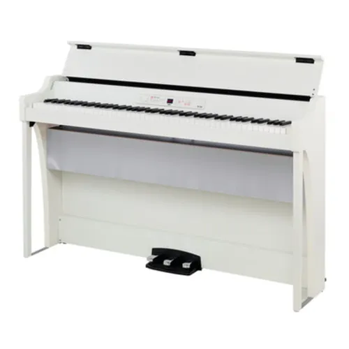Korg G1 B Air WH Digital Piano - Digital Piano mit 88 Tasten und Real Weighted Hammer Action 3, kraftvollem Lautsprechersystem für Konzertflügel-Klang, ideal für anspruchsvolle Musiker.