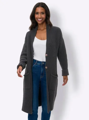 heine Strickjacke Strickjacke Langarm Grobstrick von Heine
