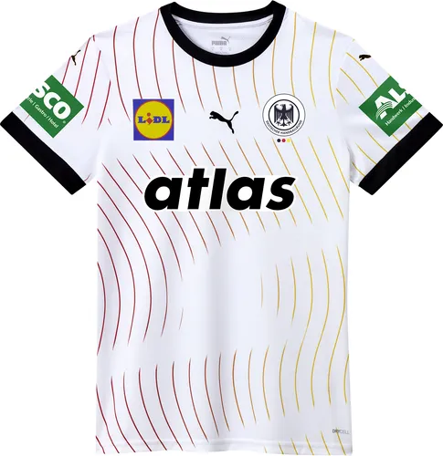 Puma DHB Trikot 2025 Home Damen weiß schwarz Gr 3XL