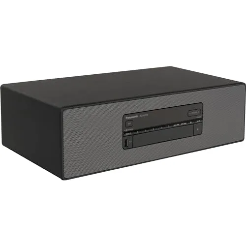 Panasonic SC-DM504EG-K Micro HiFi in schwarz (40 Watt RMS, Digital DAB+, CD, UKW, Bluetooth, USB, AUX)