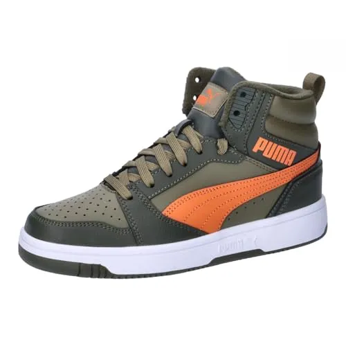 Puma Jungen Sneaker Rebound V6 Mid, grün in grün von PUMA