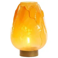 Light & Living Ginny LED-Tischlampe, Ocker-Gelbgold, 27 cm