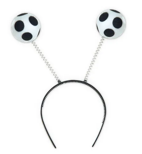 Deutschland Haarreif Fußball Wabbles Schwarz Rot Gold Fan Kostüm WM EM Party