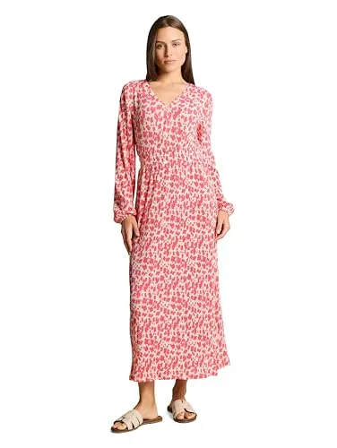 TOM TAILOR Midikleid mit All-Over Print von Tom Tailor