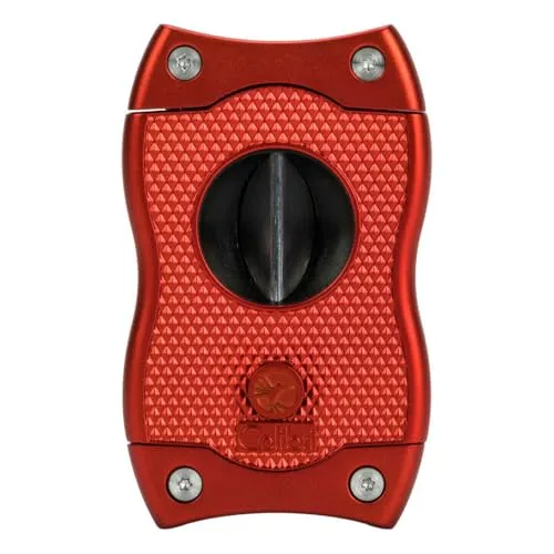 Colibri Zigarrenschneider (SV-Cut) Edelstahlklingen, rot
