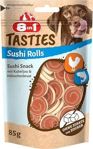 8in1 Tasties Sushi Rolls Hunde-Snack von 8in1