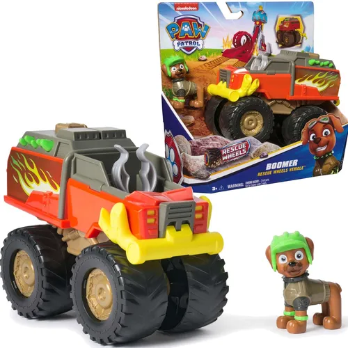 PAW PATROL Toy Vehicle Boomer I - Sortier- & Stapelspielzeug, innovatives Design für kreatives Spielen und Spaß für Kinder